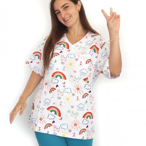 Медицинская блуза унисекс - 88154 - Enfermania - XXL / L / S