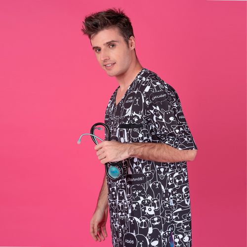 Медицинская блуза унисекс - 8813 series - Enfermania - L / S / M