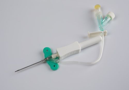 Игла для внутривенной инъекции - IVCS1-18  - KB Medical Group - безопасная / с выступом / 18G