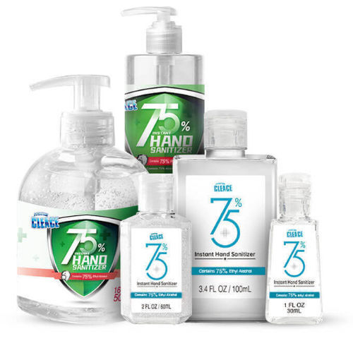 Гидроспиртовый раствор 75% - CLEACE - AoGrand Group - 500 мл / 1000 мл / 5000 мл