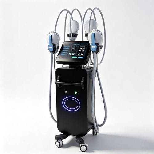 Аппарат для контурной пластики тела с электростимуляцией мышц - EM-11 - Beijing VCA Laser - аппарат для контурной пластики тела магнитными импульсами / на тележке