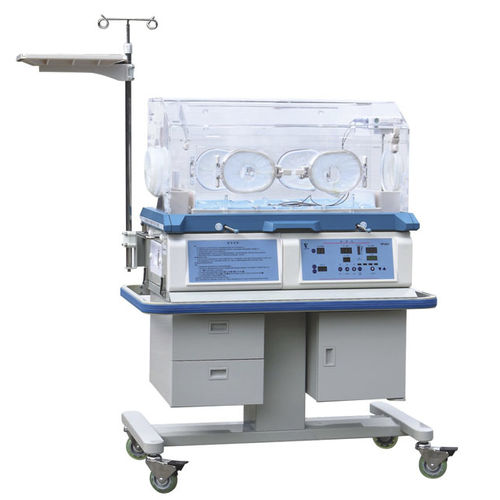 Транспортный неонатальный инкубатор - XBI-300A - Xindray Medical - на роликах / с 6 операционными окнами