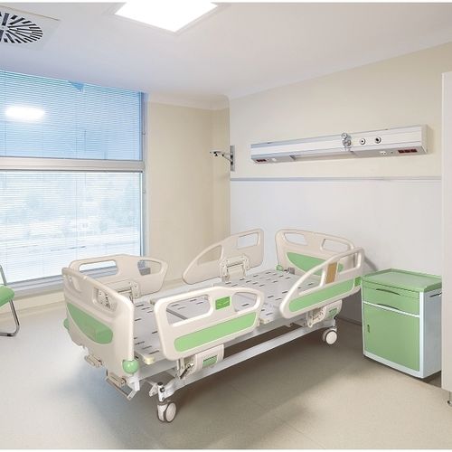 Медицинская кровать - XF802 - Foshan Xufeng Medical Technology Co., Ltd. - ручная / с фиксированной высотой / на роликах