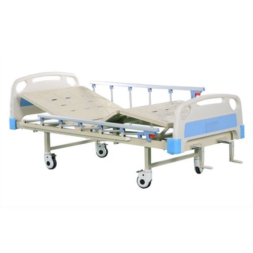 Медицинская кровать - XF802a - Foshan Xufeng Medical Technology Co., Ltd. - ручная / с фиксированной высотой / на роликах