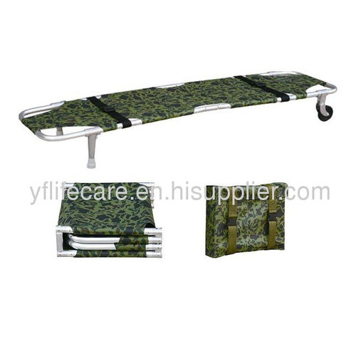Носилки для неотложной помощи - YF-FAS008 - Ningbo Yifeng Lifecare - складной / на роликах / из алюминия