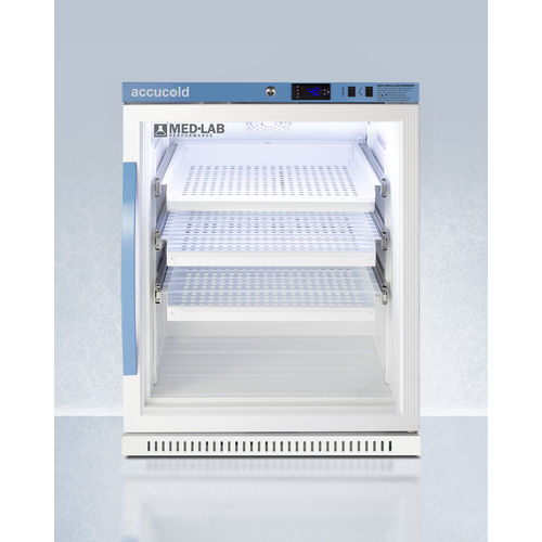 Холодильник для лаборатории - ARG6MLDR - Summit Appliance - медицинский / в виде шкафа / 1 дверца