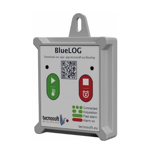 Регистратор данных для измерения температуры - BlueLOG - Tecnosoft SRL - для лабораторий / для фармацевтических продуктов / bluetooth