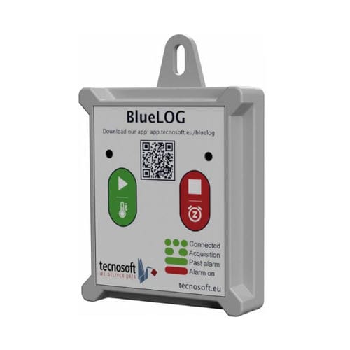 Регистратор данных для измерения температуры - BlueLOG X - Tecnosoft SRL - для лабораторий / для фармацевтических продуктов / bluetooth