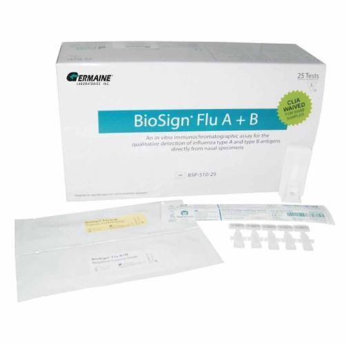 Экспресс-тест гриппа - BioSign® - Germaine Laboratories - гриппа А / гриппа В / для носа