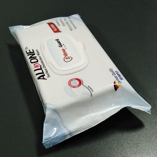 Очищающие салфетки для полов и поверхностей - All in One - Virus Guard Dezenfektan Sti Ltd - 50 штук