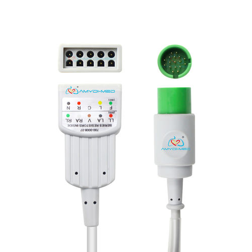 Кабель ЭКГ - AMD-EC-VX0022-R  - Shenzhen Amydi-med Electronics Tech