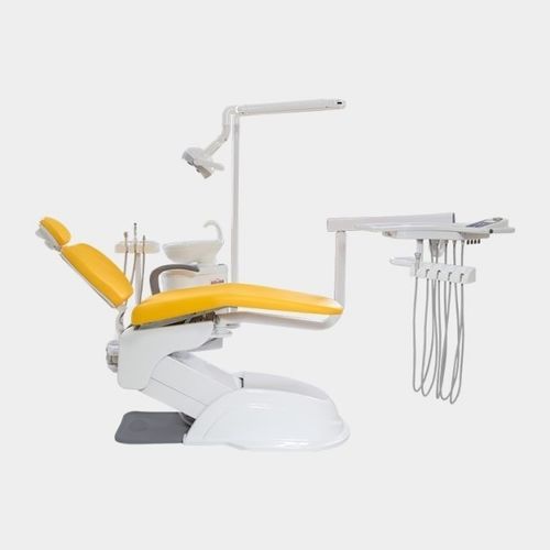 Стоматологическая установка с электромеханическим креслом - ADVANCE A3 - Grup Dental Medikal - с держателем инструментов / с освещением / желтая