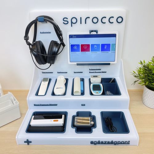 Система телемониторинга жизненно-важных признаков - POC01 - Spirocco - состояния здоровья / композиционного состава организма / для реабилитации