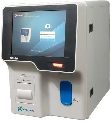 Автоматический гематологический анализатор - SC-60+ - Serachem Diagnostic India Pvt LTD - настольный / 20 параметров / с дифференциацией на 5 частей