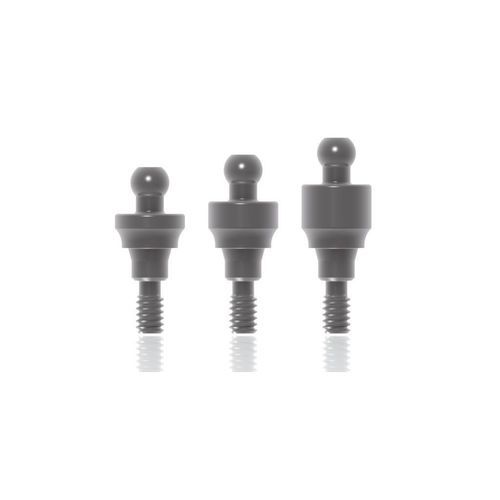 Цилиндрический конический абатмент - Permedica Orthopaedics - из титана / в форме шара / прямой