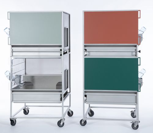 Клетка для исследований на животных для кроликов - 5053164S - Zoonlab GmbH - модульная / стерилизуемая в автоклаве