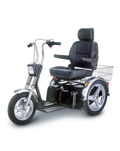 Электрический скутер для лиц с ограниченной мобильностью - Afiscooter SE - AFIKIM Electric Vehicles - 3-колесный / с корзиной