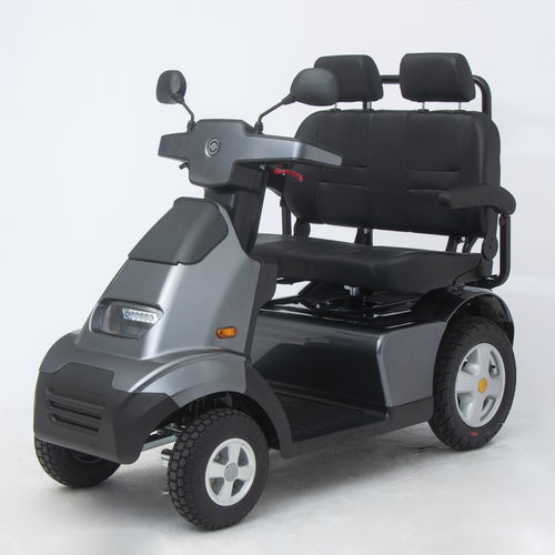 Электрический скутер для лиц с ограниченной мобильностью - AFISCOOTER S4  - AFIKIM Electric Vehicles - 4-колесный / двухместный / с кабиной