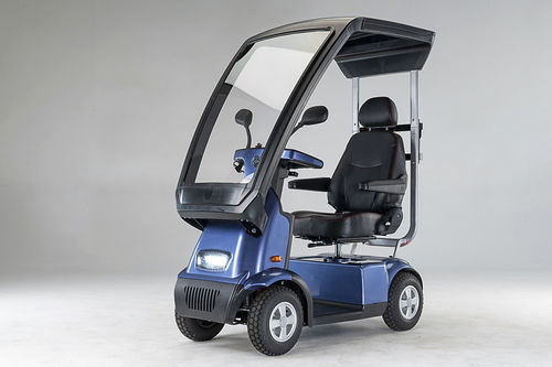 Электрический скутер для лиц с ограниченной мобильностью - AFISCOOTER C4 - AFIKIM Electric Vehicles - 4-колесный / с корзиной / с кабиной