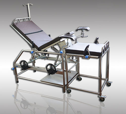 Гинекологический диагностический стол - HYZ5310A - HYZMED Medical - ручной / с фиксированной высотой / Тренделенбург