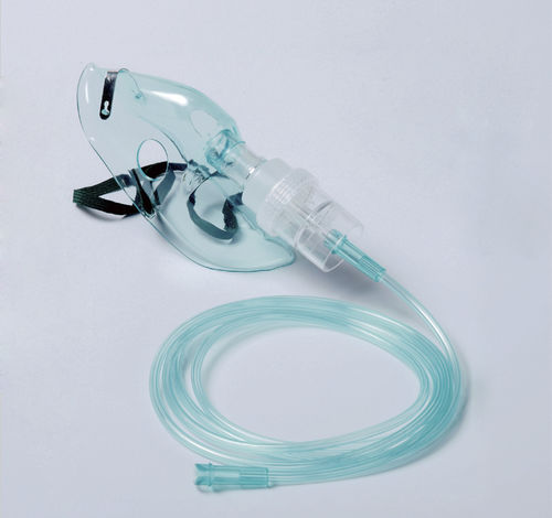 Маска-распылитель из ПВХ - B20110 series - HYZMED Medical - без латекса / прозрачная / регулируемая