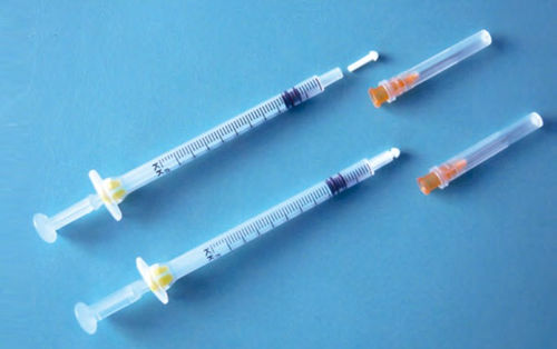 Шприц 1 мл - S3131 - HYZMED Medical - одноразовый / стерильный / с фиксированной иглой