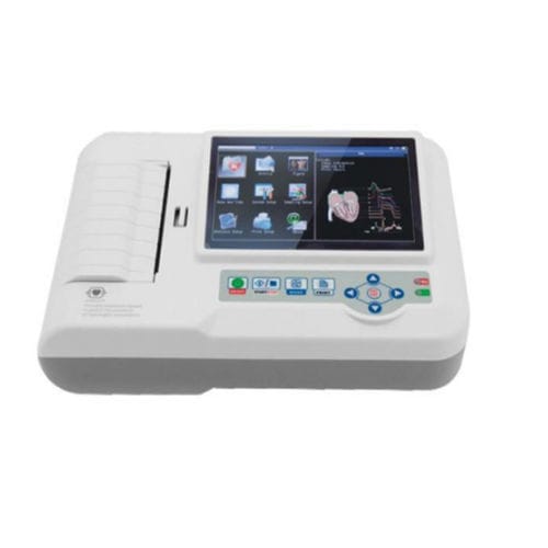 Электрокардиограф для спокойного состояния - ECG600G  - HYZMED Medical - 6 каналов / цифровой / с принтером