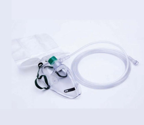 Кислородная маска из ПВХ - B01 - HYZMED Medical - прозрачная / регулируемая / с высокой концентрацией
