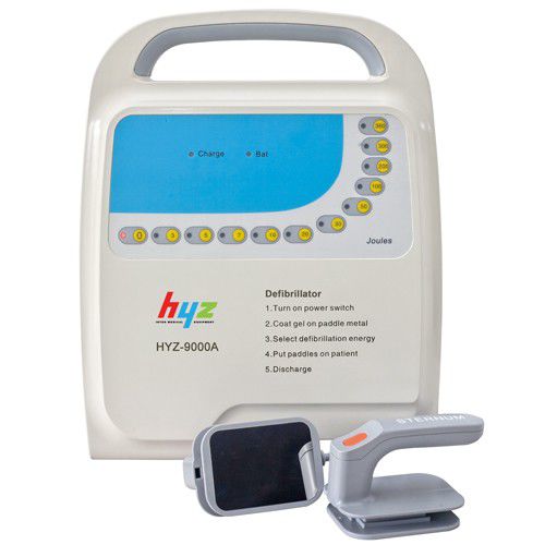 Внешний дефибриллятор с ручным приводом - 9000A - HYZMED Medical - двухфазный