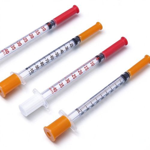 Инсулиновый шприц - S3141 - HYZMED Medical - 1 мл / 0,5 мл / одноразовый