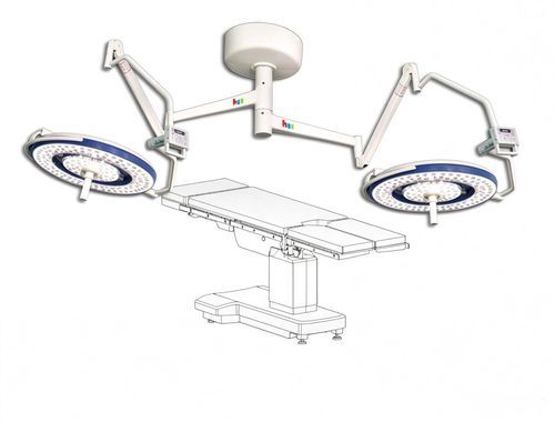 Потолочный хирургический светильник - HYZ760 series - HYZMED Medical - светодиодный / 2 штатива / 96