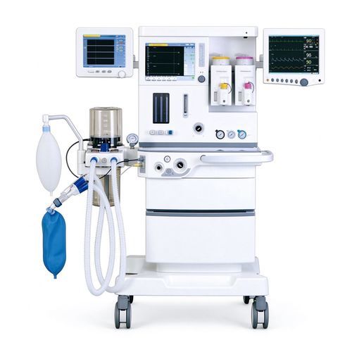 Педиатрическая установка для анестезии - S6100 PLUS - HYZMED Medical - на тележке / с респираторным мониторингом / с системой отвода анестезиологических газов