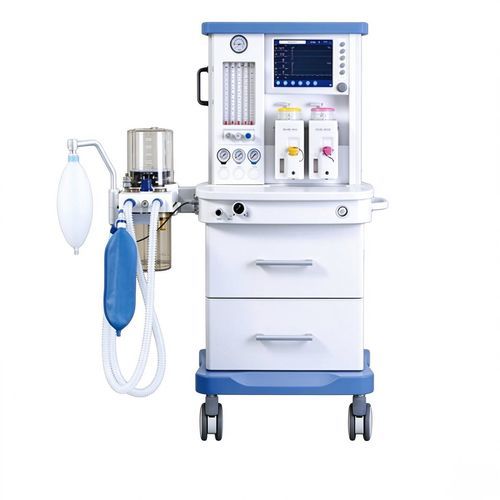 Педиатрическая установка для анестезии - S6100 - HYZMED Medical - на тележке / с системой отвода анестезиологических газов / с электронным газовым смесителем
