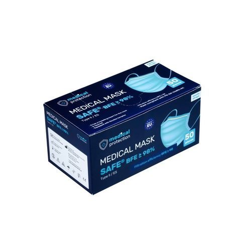 Защитная маска из полиэстера - SAFE® type II ES  - Medical Protection - двойной фильтр / полумаска / взрослый
