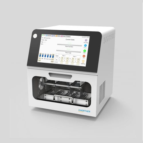 Экстрактор нуклеиновых кислот для клинической диагностики - EmagPure-32A6 - The EmerTher Company - для медицинских исследований / компактный / с сенсорным экраном