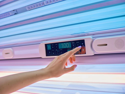 Кушетка для загара УФ-излучение - RIVIERA - Tecnosole