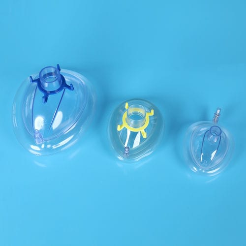 Маска для анестезии для взрослых - MM series - Haiyan Kangyuan Medical Instrument - педиатрическая / неонатальная / из ПВХ
