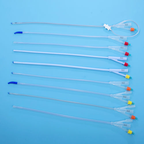 Катетер для дренирования мочевого пузыря - flat balloon - Haiyan Kangyuan Medical Instrument - уретральный / надлобковый / с баллоном