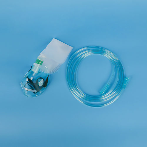 Кислородная маска изо рта в рот - OM20 series - Haiyan Kangyuan Medical Instrument - из ПВХ / прозрачная / регулируемая