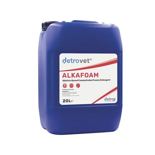 Дезинфицирующее средство для полов и поверхностей - Detrovet Alkafoam - Detro Healthcare - пена / 1000 мл / 5000 мл