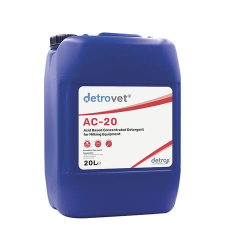 Дезинфицирующее средство для полов и поверхностей - Detrovet AC-20 - Detro Healthcare - пена / 1000 мл / 5000 мл