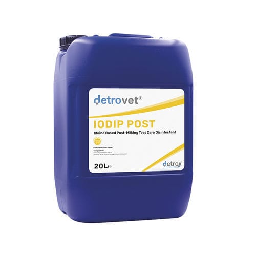 Дезинфицирующее средство для полов и поверхностей - Detrovet Iodip Post - Detro Healthcare - жидкость / 5000 мл / 1000 мл