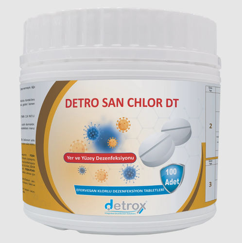 Дезинфицирующее средство для полов - Detro San Chlor DT - Detro Healthcare - порошок / на основе хлора