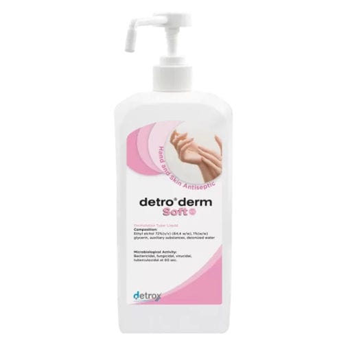 Гидроспиртовый раствор 72% - Detro Derm Soft - Detro Healthcare - 500 мл / 1000 мл / 5000 мл
