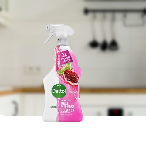 Моющее средство жидкость - Pomegranate  - Dettol - 1000 мл / перекись водорода / спирт