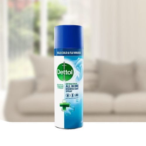 Дезинфицирующее средство для полов и поверхностей - Crisp Linen - Dettol - жидкость / 500 мл / на основе аммония