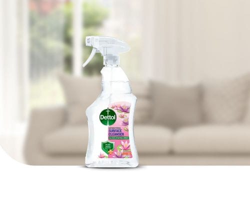 Дезинфицирующее средство для полов и поверхностей - Waterlily  - Dettol - жидкость / 750 мл / на основе кислоты