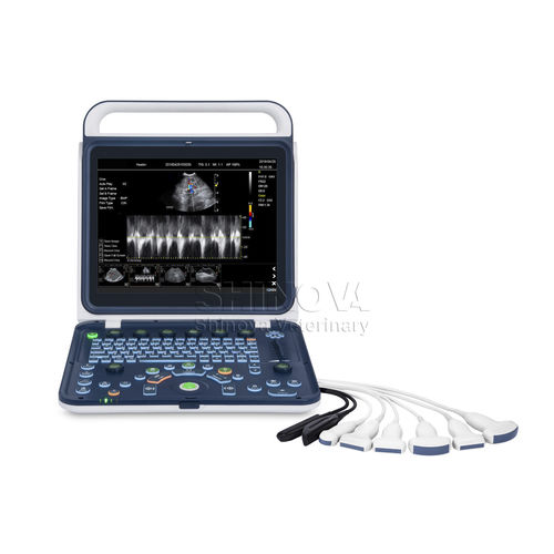 Переносной ветеринарный ультразвуковой сканер - DopScan 6060V - Shinova Medical Co., Ltd - многоцелевой / цветовой допплер