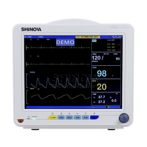 Компактный многопараметрический монитор пациента - Moni 6DV - Shinova Medical Co., Ltd - для ЭКГ / RESP / TEMP