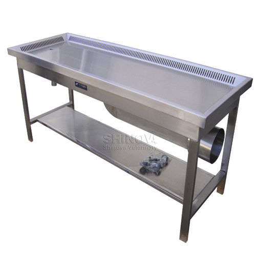 Стол для сечения - DT-1600 - Shinova Medical Co., Ltd - прямоугольный / из нержавеющей стали